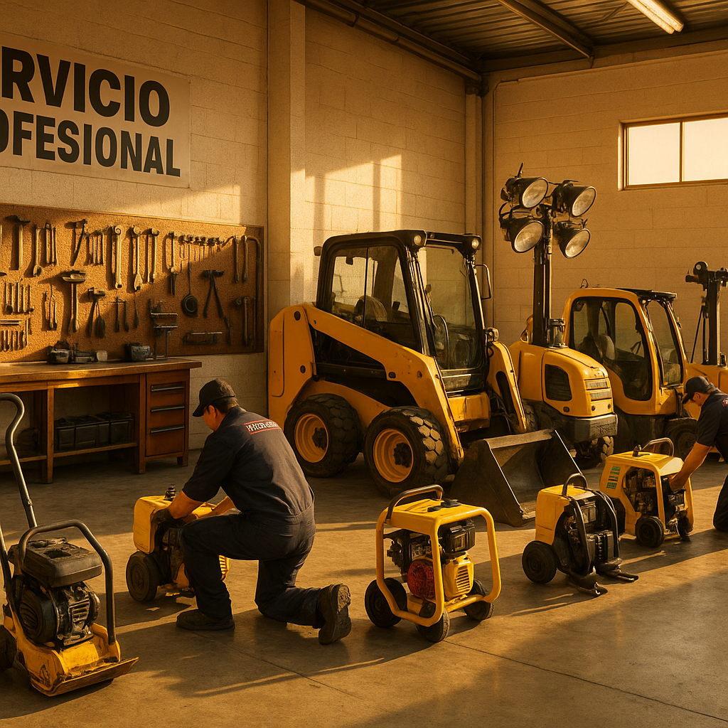 Taller de servicio profesional Rentalmaq SLP